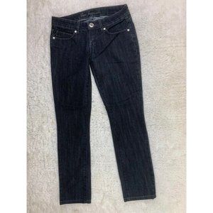 Guess Jeans Marina Womens Size 26 Stretch Black Low Rise Skinny